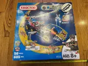 Meccano Erector Set #9550 NEW SEALED 50 Models 605 Parts Power Tool 6v Motor NOS