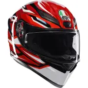 AGV K1 S Lion Helmets Black/Red/White XL 2118394003-035-XL