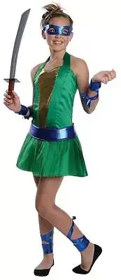 Leonardo TMNT Teenage Mutant Ninja Turtles Fancy Dress Halloween Teen Costume