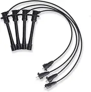 4pcs Spark Plug Wire Set 90919‑22387 ABS Ignition Cable Kit Replacement for 4RUNNER T100 Tacoma