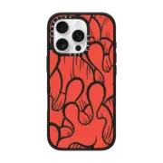 iPhone 16 Pro Impact Case MagSafe Compatible SUPER WAVY (ORANGE)