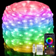 Fairy Lights 65FT/20M [APP & Remote Control], 200 Leds RGB Smart IC Multicolor S
