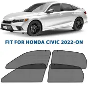 Car Shades for Side Windows Sunshade Protector for 2022-2025 Honda Civic Sedan
