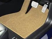 Tailored Car Mat Set Compatible/Replacement for MG Motor Co MG HS (2019 - Date)(for Automatic Vehicles) Ultimate Carpet Mats in Beige, Super, Super Hard Wearing, Non-Slip