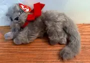 Ty Beanie Baby Beani Grey Cat 2000 Plush Stuffed Animal Vintage NWT