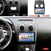 32GB For Nissan Dualis J10 2006-2013 Android 15.0 Car Radio Head Unit GPS Navi