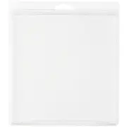 Collecting Warehouse Clear Plastic Clamshell Container, 6.56"H x 6.38"W x 1.25"D