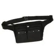 Pratical Canvas Hairdressing Tool Belt Holder Shear Waist Bag Pouch .