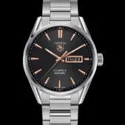 Tag Heuer Carrera Calibre 5 Automatic 41mm Steel. WAR201C.BA0723