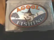 Agool Fishing Wacky Weedless Fishing Worm Bait Hooks New Reusable Sealed Case