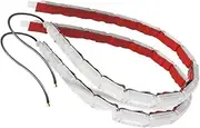 Turn Signal Lights 2 PCS LED DRL 12V White Amber Sequential Diamond LED Strips Daytime Running Lights LED Turn Signals for Car Turn Signal Lights(Red to Amber,37cm)