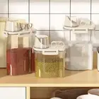 Transparent Rice Bin Versatile Storage Jar Food Grade Bpa Free Container
