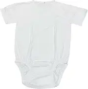 [KLANNIZEROE] Classic Solid Bodysuit Snap Crotch Pajamas ABDL Diaper Onesie