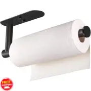 Towel Tissue Holder Wall Mount Under Kitchen Cabinet Paper Towel Holder Steel