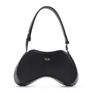 [Diesel] Diesel-Black Play Shoulder Bag-Donna OS OS