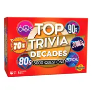 Top Trivia Decades Card Game