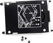 2.5" SATA Hard Drive Caddy IDE HDD Bracket Frame Tray w/Screw Replacement for HP Elitebook 2570P 2560P