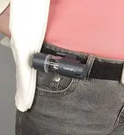 GelCLIP Wearable, Refillable, Personal Hand Sanitizer Dispenser, Clip on, One Hand Operation