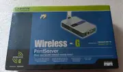 New Sealed Linksys Wireless G Printerserver Wps54G