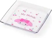 Sanrio 313602 My Melody Square Plate, AS Resin, Dishes