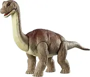 Jurassic World Wild Pack Brachiosaurus Camp Cretaceous Herbivore Dinosaur Action Figure Toy with Movable Joints, Realistic Sculpting & Attack Feature, Kids Ages 3 Years & Up