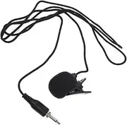 BIUDECO Condenser Mic 3.5mm Screw Lapel Microphone for Phone Camera Computer Recording