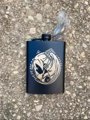 Hatsune Miku Engraved 8 Oz Flask