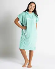[Rip Curl] Rip Curl Girls' Classic Surf Hooded Towel in Light Green One Size Light Green