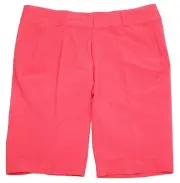 Pebble Beach Women's Golf Shorts - Size 12 - Coral (e117)