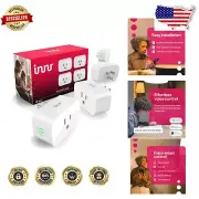 Smart Plug Bundle - Zigbee Compatible with Philips Hue, Alexa & SmartThings