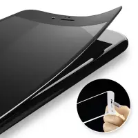 在飛比找蝦皮購物優惠-3D曲面滿版 防碎邊iPhone玻璃保護貼iX iPhone