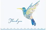 Peter Pauper Press Boxed Thank You Note Cards - Watercolour Hummingbird 323149