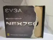 EVGA SuperNovA NEX750G 750watt gold Power Supply