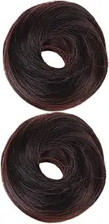 Pcs Ponytail Chignon Wig Realistic Hairpiece Scrunchies for Girls Daily Party Wedding Bun Hair Accessories