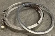 NEW! Exhaust V-Band Clamp Volvo 21021850 w/ Gasket 21095726 5” ID RG RAY 10769