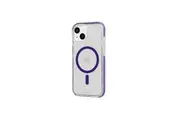 Tech21 EvoCrystal w/ MagSafe Mobile Phone Case For Apple iPhone 15 Amethyst