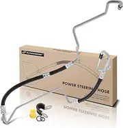 A-Premium Power Steering Pressure Hose Line Assembly Compatible with Volkswagen Jetta 2011-2014, Passat 2012-2014, Beetle 2012-2014, 2.5L, with O-ring & Bushing, Pump To Rack/Gear