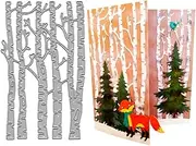 Metal Tree Leaves Cutting Dies,Stump Leaves Die Cuts Embossing Stencils Template Mould for Card Scrapbooking and DIY Craft Album Paper Card Decor