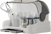 Baby Bottle Countertop Drying Rack, Portable Bottle Storage Rack with Lid, Dustproof Bottle Drying Rack, Good Seal Protection, Countertop Rack Toddler Bottle Storage Box with Good Seal Protection