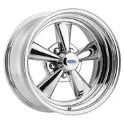 15x7 Cragar 61C S/S Chrome Plated Two-Piece Composite Wheel 5x4.75 (0mm)