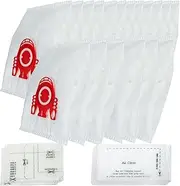 18 Pack 3D Dust Bags Airclean compatible with Miele Compact C2 / C1 Complete C1 S241 S290 S300i S500 S700 S4 S6 Canister Vacuum Cleaner