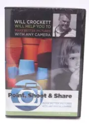 WILL CROCKETT POINT, SHOOT & SHARE PHOTOGRAPHY DVD - NEW -NTSC
