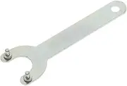 1Pc Carbon Steel Wrench Power And Hand Tools Parts Compatible With 125/150 Grinding Machine Angle Grinder Wrench Spanner Lock Flange Nut Pin Hand tool accessories