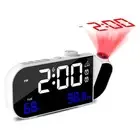 Projection Alarm Clock,Digital Clock with 180° Rotatable Projector and6304
