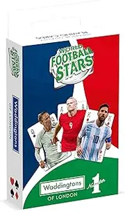 Waddingtons No. 1 of London World Football Stars Playing Cards - Playing Card Deck Full of Soccer Stars