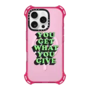iPhone 16 Pro Bounce Case MagSafe Compatible Get What You Give by Quotes by Christie