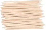 CRILSTYLEO Multifunctional Nail Sticks Cuticle Pusher Kit Pcs Wooden Tools for Manicure and Pedicure