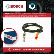 Exhaust Temperature Sensor fits VW TOUAREG 7L 3.0D After DPF 09 to 10 CATA Bosch