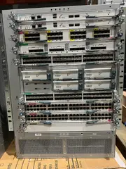 Cisco Nexus N7K-C7009 Chassis 2x N7K-SUP2E N7K-F312FQ-25 3x N7K-F348XP-25