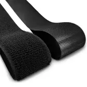 Hook and Loop Tape Strips - 4" Fabric Tape for Hemming Craft Fabric Tape for Clo